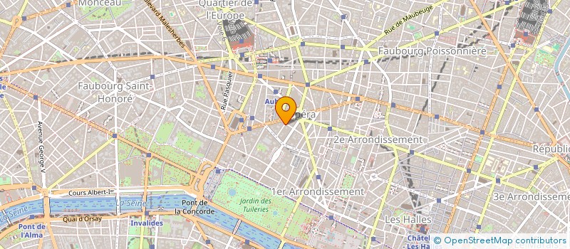 localisation de l'entreprise ANGES  PARIS