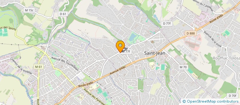 localisation de l'entreprise ANGES à SAINT-JEAN