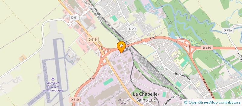 localisation de l'entreprise ANGES à BARBEREY-SAINT-SULPICE