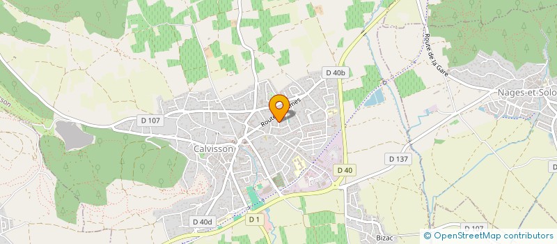 localisation de l'entreprise ANGES ET DEMONS  CALVISSON