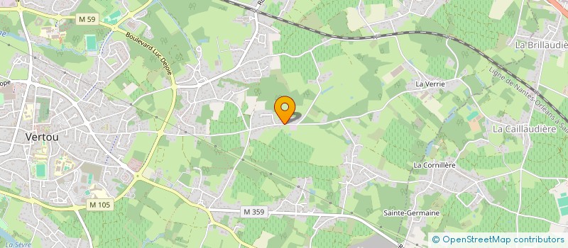 localisation de l'entreprise ANGEVERT  VERTOU