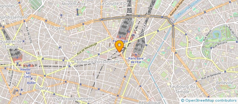 localisation de l'entreprise ANGEVINE  PARIS