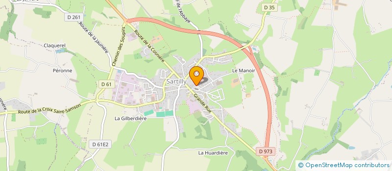 localisation de l'entreprise ANGEY BAIE BOCAGE ANIMATION  SARTILLY-BAIE-BOCAGE