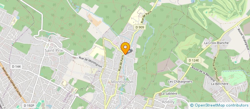 localisation de l'entreprise ANGGEL'DOM à MONTLIGNON