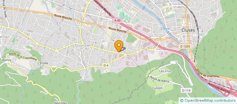 localisation de l'entreprise ANGHELONE INDUSTRIES à SCIONZIER