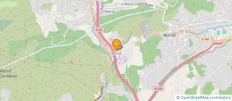 localisation de l'entreprise ANGI à AURIOL