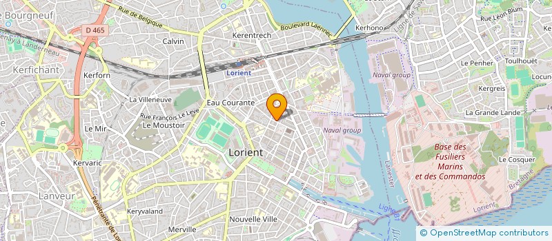 localisation de l'entreprise ANGI SOGEST à LORIENT