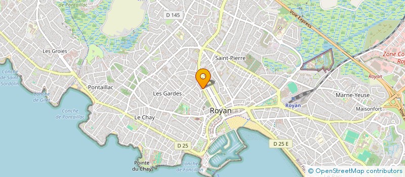 localisation de l'entreprise ANGIAN17  ROYAN