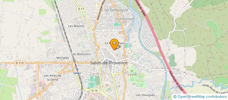 localisation de l'entreprise ANGIDAKE  SALON-DE-PROVENCE