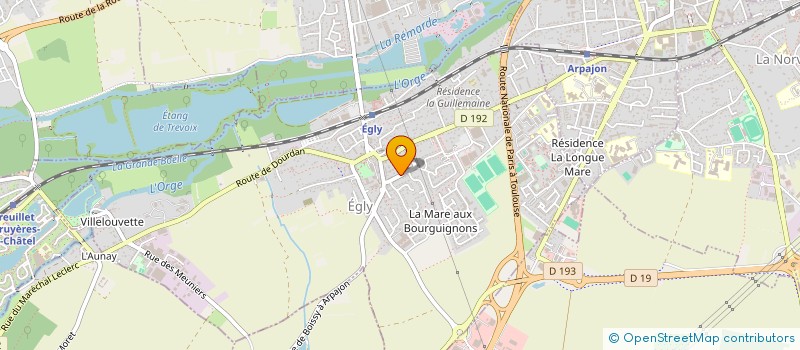 localisation de l'entreprise ANGIE 3DS  EGLY