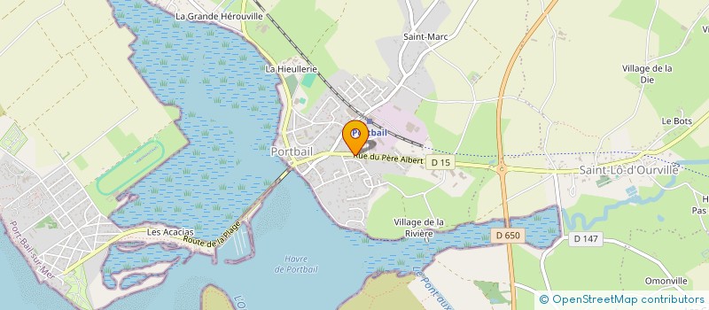 localisation de l'entreprise ANGIE  PORT-BAIL-SUR-MER