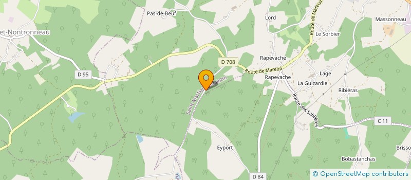 localisation de l'entreprise ANGIE  SAVIGNAC-DE-NONTRON