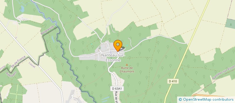 localisation de l'entreprise ANGIE  NANTEAU-SUR-ESSONNE