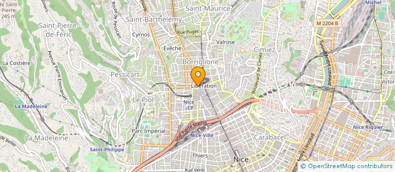 localisation de l'entreprise ANGIE EVENTS à NICE