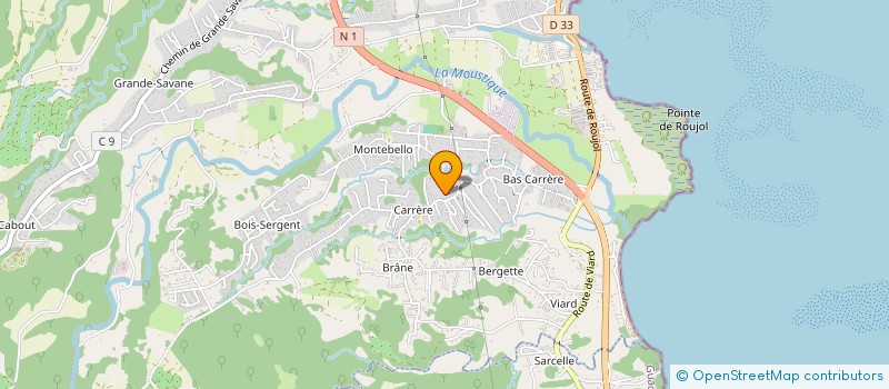 localisation de l'entreprise ANGIE IMMO  PETIT-BOURG