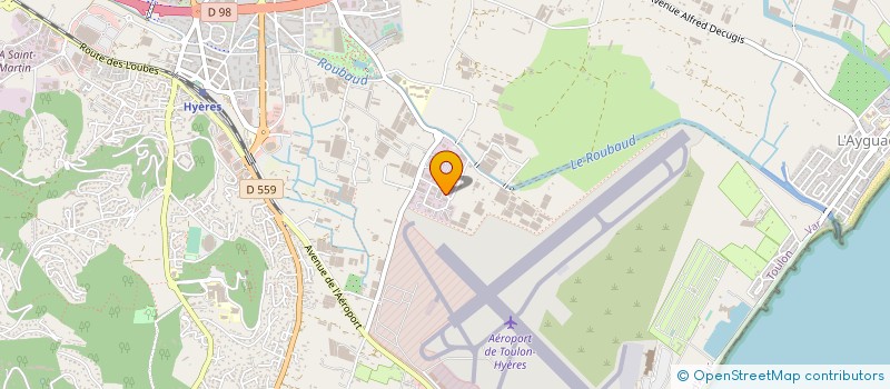 localisation de l'entreprise ANGIE SERVICES à HYERES