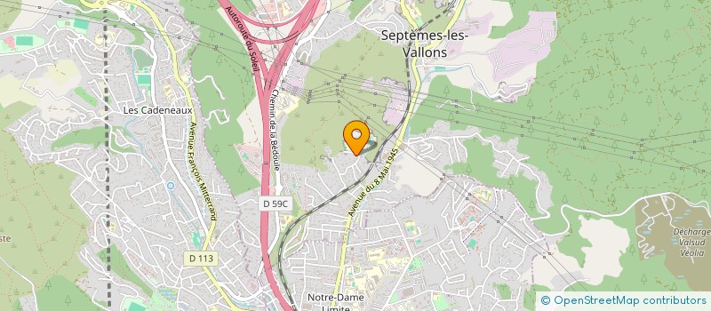 localisation de l'entreprise ANGIESYD à SEPTEMES-LES-VALLONS