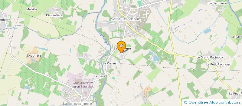 localisation de l'entreprise ANGIMMO  SAINT-COLOMBAN