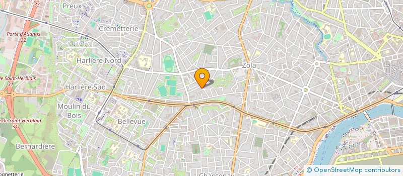 localisation de l'entreprise ANGIN BENOIT à NANTES