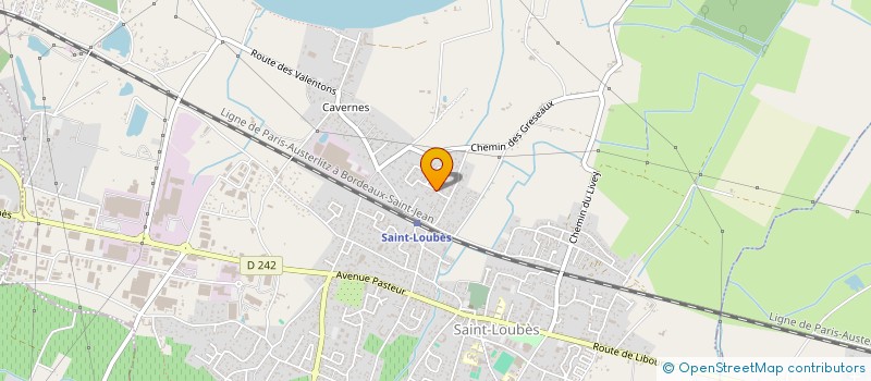 localisation de l'entreprise ANGIO  SAINT-LOUBES