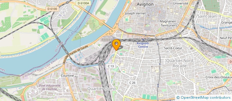 localisation de l'entreprise ANGIO 84  AVIGNON