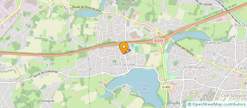 localisation de l'entreprise ANGIODOP  SAINT-NAZAIRE