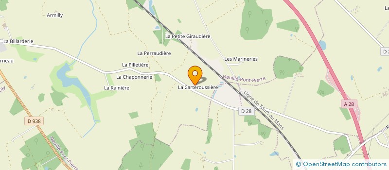 localisation de l'entreprise ANGIOME  SEMBLANCAY