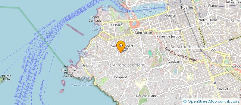 localisation de l'entreprise ANGIOMED à MARSEILLE