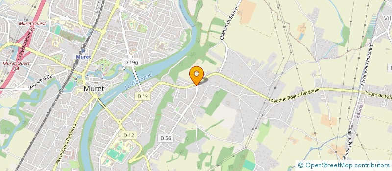 localisation de l'entreprise ANGIOMED  MURET