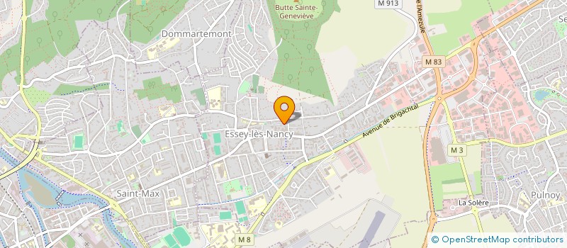 localisation de l'entreprise ANGIPORTUS SCI  ESSEY-LES-NANCY