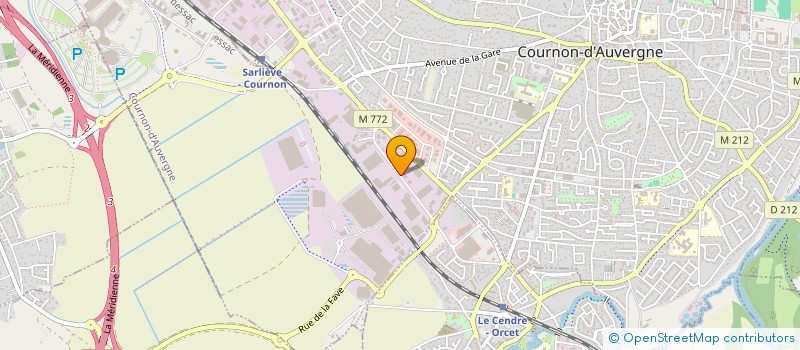 localisation de l'entreprise ANGKOR  COURNON-D'AUVERGNE