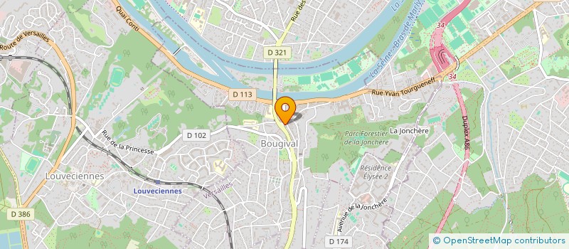 localisation de l'entreprise ANGKOR  BOUGIVAL