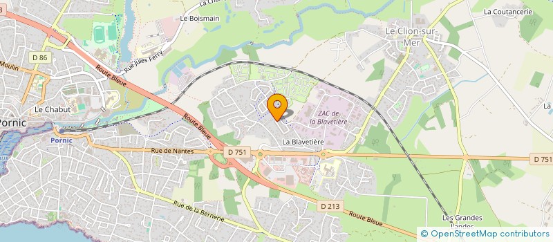 localisation de l'entreprise ANGKOR ENCORE  PORNIC