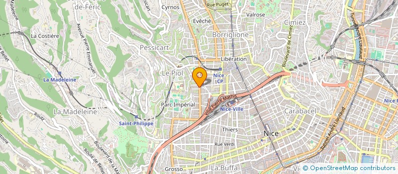 localisation de l'entreprise ANGKOR KH à NICE