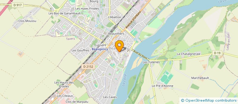 localisation de l'entreprise ANGKOR VAT  BEAUGENCY