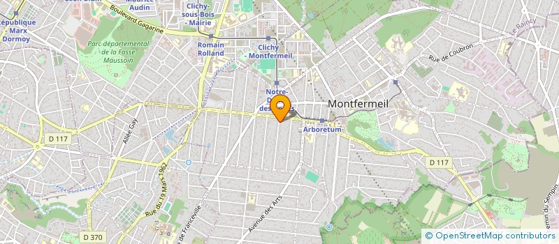 localisation de l'entreprise ANGKORA à MONTFERMEIL