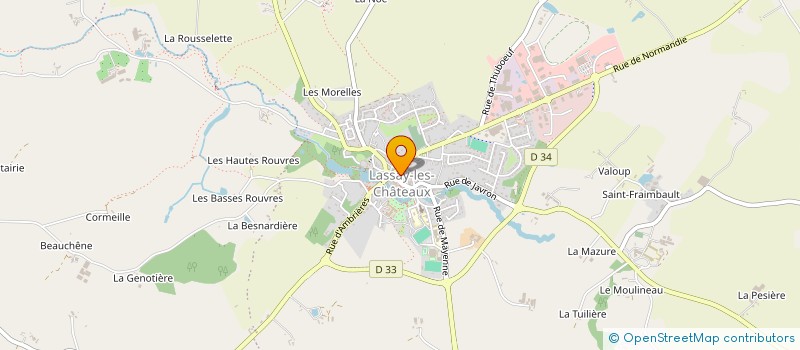 localisation de l'entreprise ANGLAIS COMMUNICATION  LASSAY-LES-CHATEAUX