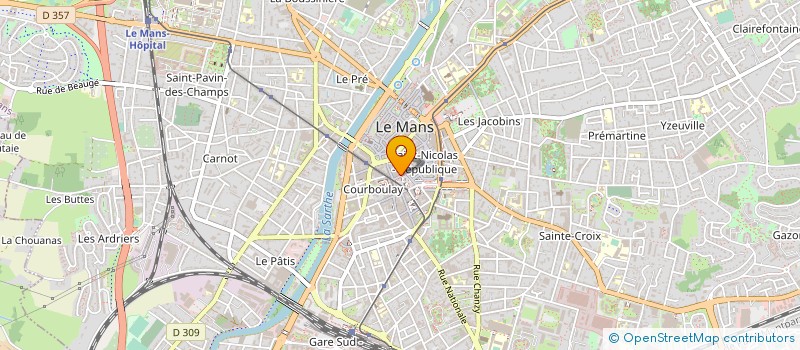 localisation de l'entreprise ANGLAIS @ LE MANS à LE MANS