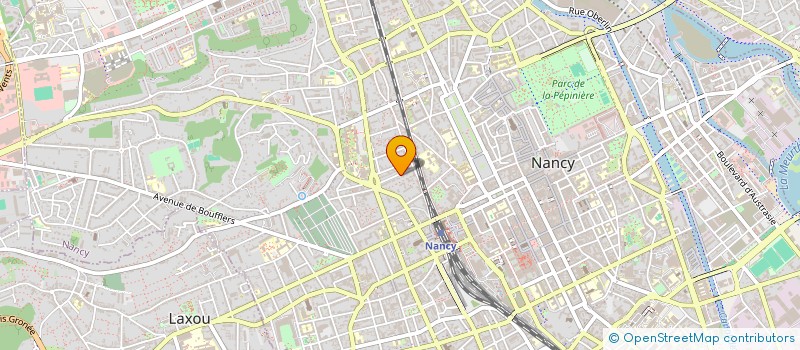 localisation de l'entreprise ANGLE  NANCY