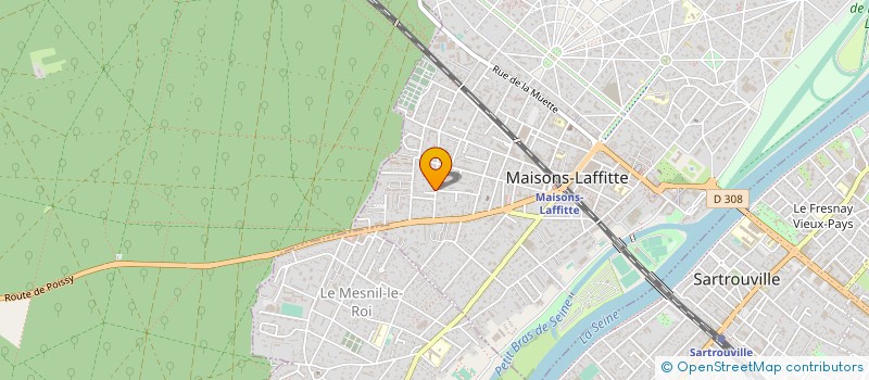 localisation de l'entreprise ANGLE DROIT  MAISONS-LAFFITTE