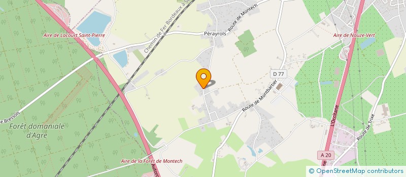 localisation de l'entreprise ANGLE DROIT CONSTRUCTION  BRESSOLS