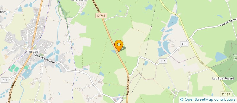 localisation de l'entreprise ANGLEO  BRESSUIRE