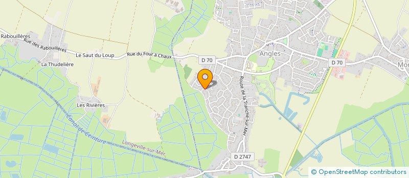 localisation de l'entreprise ANGLES COUNTRY DANCE  ANGLES