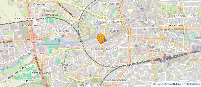 localisation de l'entreprise ANGLETNEW  RENNES