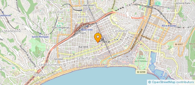 localisation de l'entreprise ANGLO-AMERICAN BRIDGE CLUB à NICE
