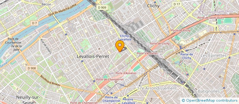 localisation de l'entreprise ANGLO ET POMME VENTURES CORPORATION à LEVALLOIS-PERRET