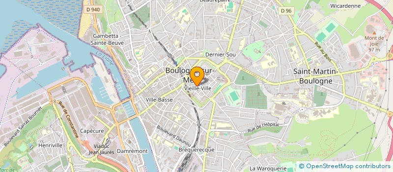 localisation de l'entreprise ANGLO-FRENCH DEVELOPMENTS  BOULOGNE-SUR-MER