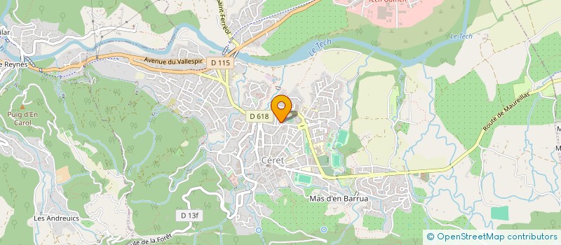 localisation de l'entreprise ANGLOPHONE-DIRECT.COM à CERET