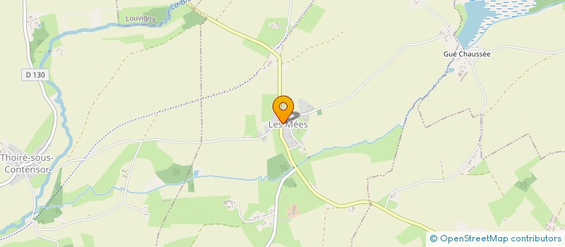 localisation de l'entreprise ANGO  LES MEES