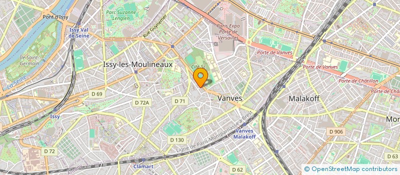 localisation de l'entreprise ANGO MAOYI  VANVES